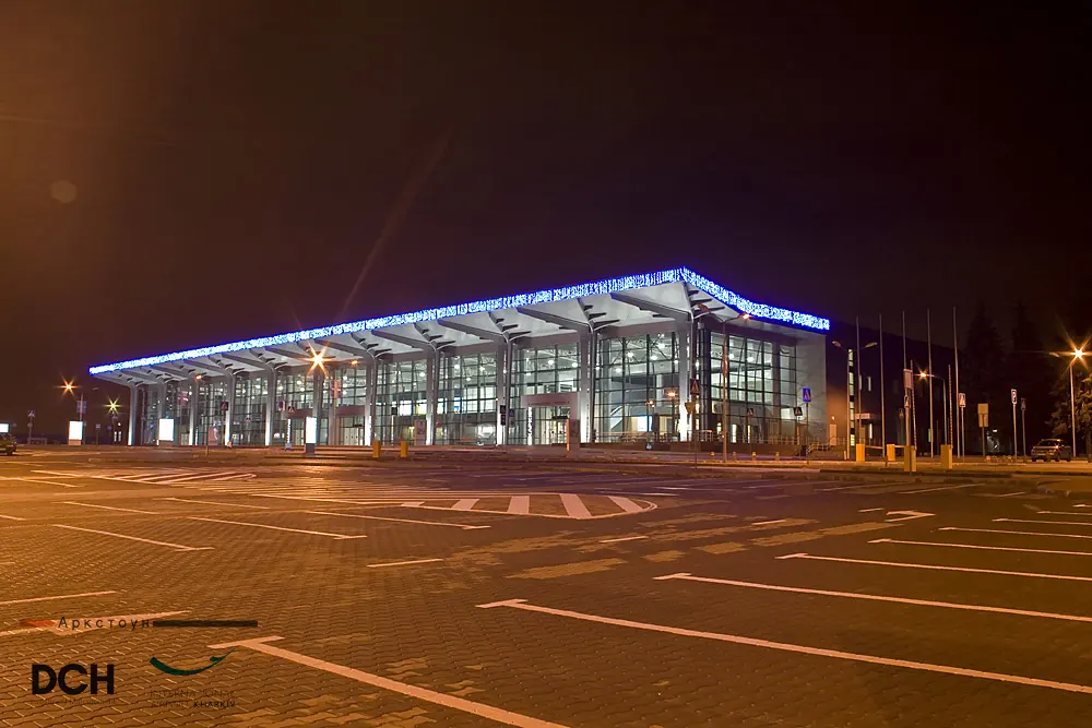 International passenger terminal of the airport in Kharkiv