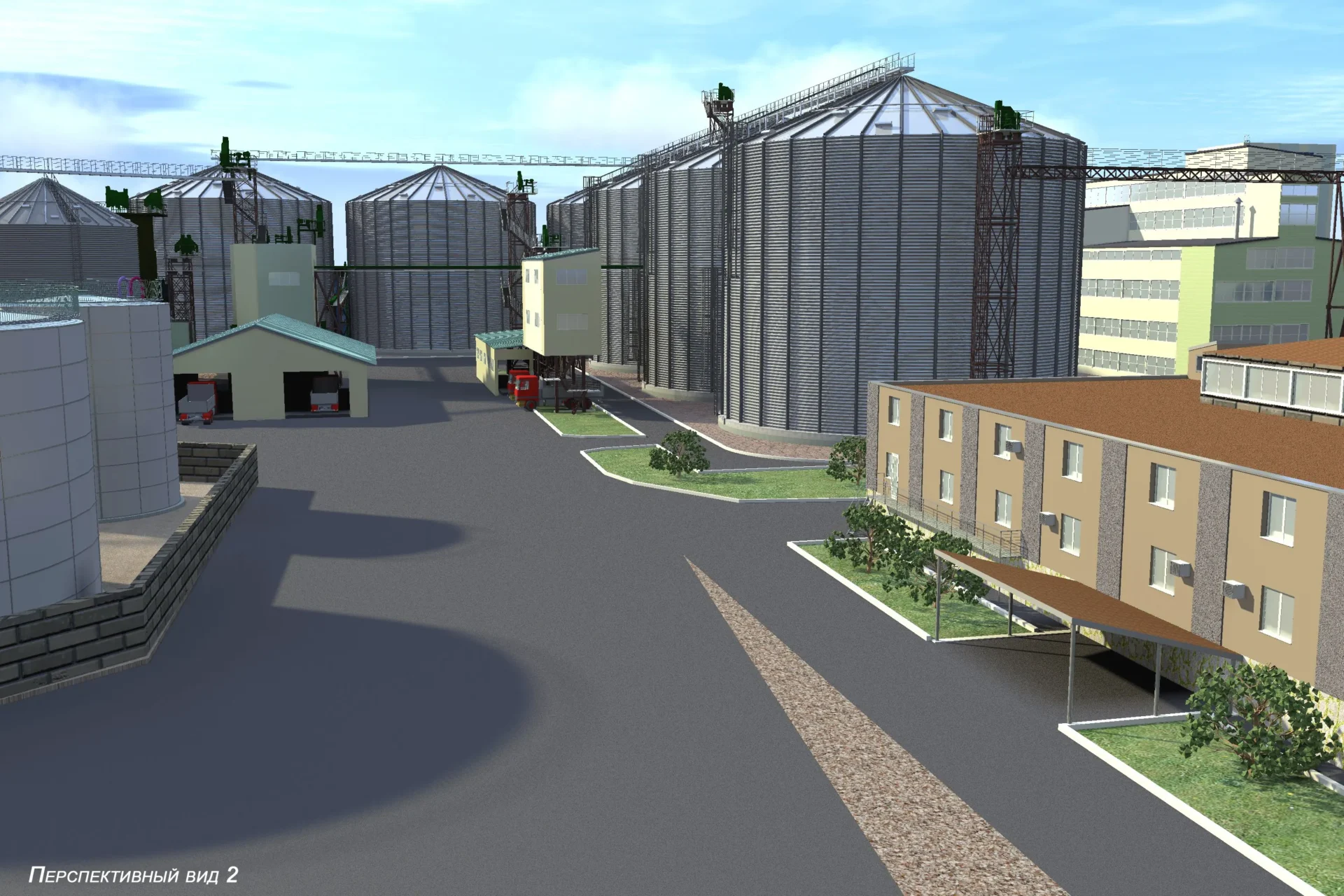 Reconstruction of the oil extraction plant (MEZ) in Mariupol